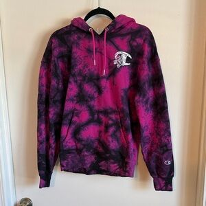 Champion Tie Dye Hoodie size M